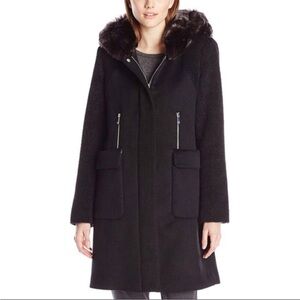 Designer Dawn Levy Women's Lara Utility Wool Coat
